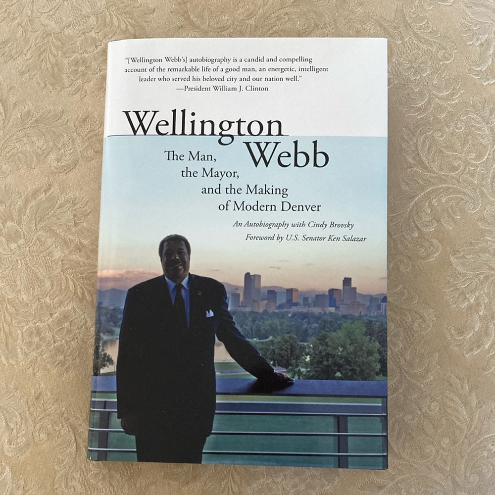 NEW Autographed hardcover Denver’s first Black mayor autobiography